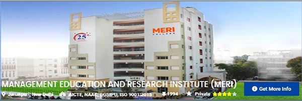 Management Education & Research Institute (MERI) New Delhi